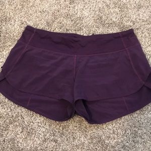Lululemon Speed Shorts